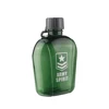 Outdoor cheap bpa free portable travel durable military camping canteen plastic water bottle with custom logo