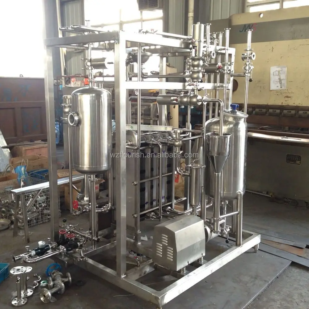 High Quality Plate Type Milk Pasteurizing Machine