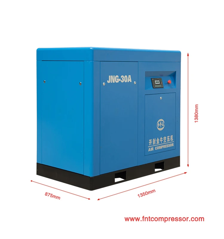 30hp 22kw 100 Cfm/2840 Lm/750 Gallon/m 1.2 Mpa Air Storage Compressed
