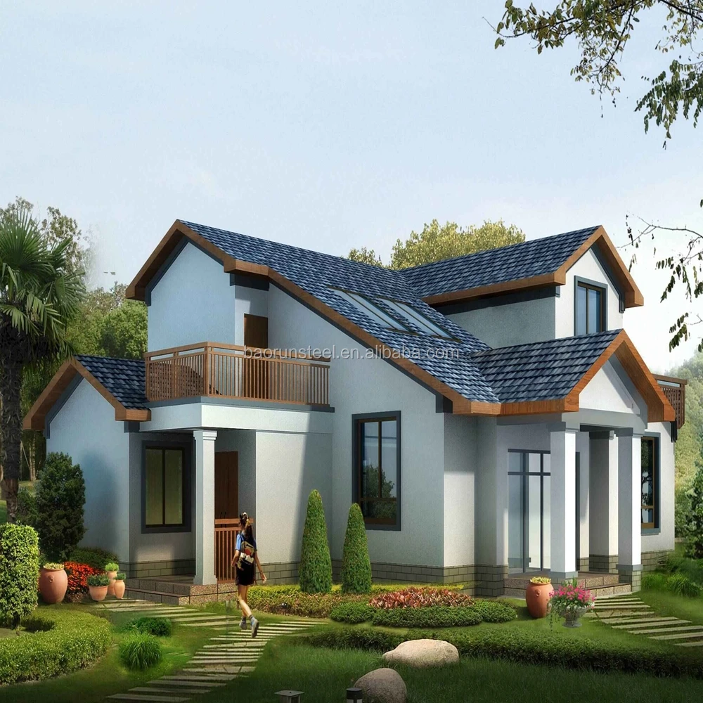 China manufacturer Environmental nice modular houses / DIY steel structure houses