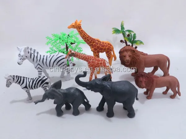 7-14cm Animal Model Figure,Big And Small Elephant Lions Giraffes Zebra 4  Different Animal Set,Soft Plastic Toy Wild Animal Sets - Buy Wild Animal  Sets,Toy Wild Animal Sets,Soft Plastic Toy Wild Animal Sets