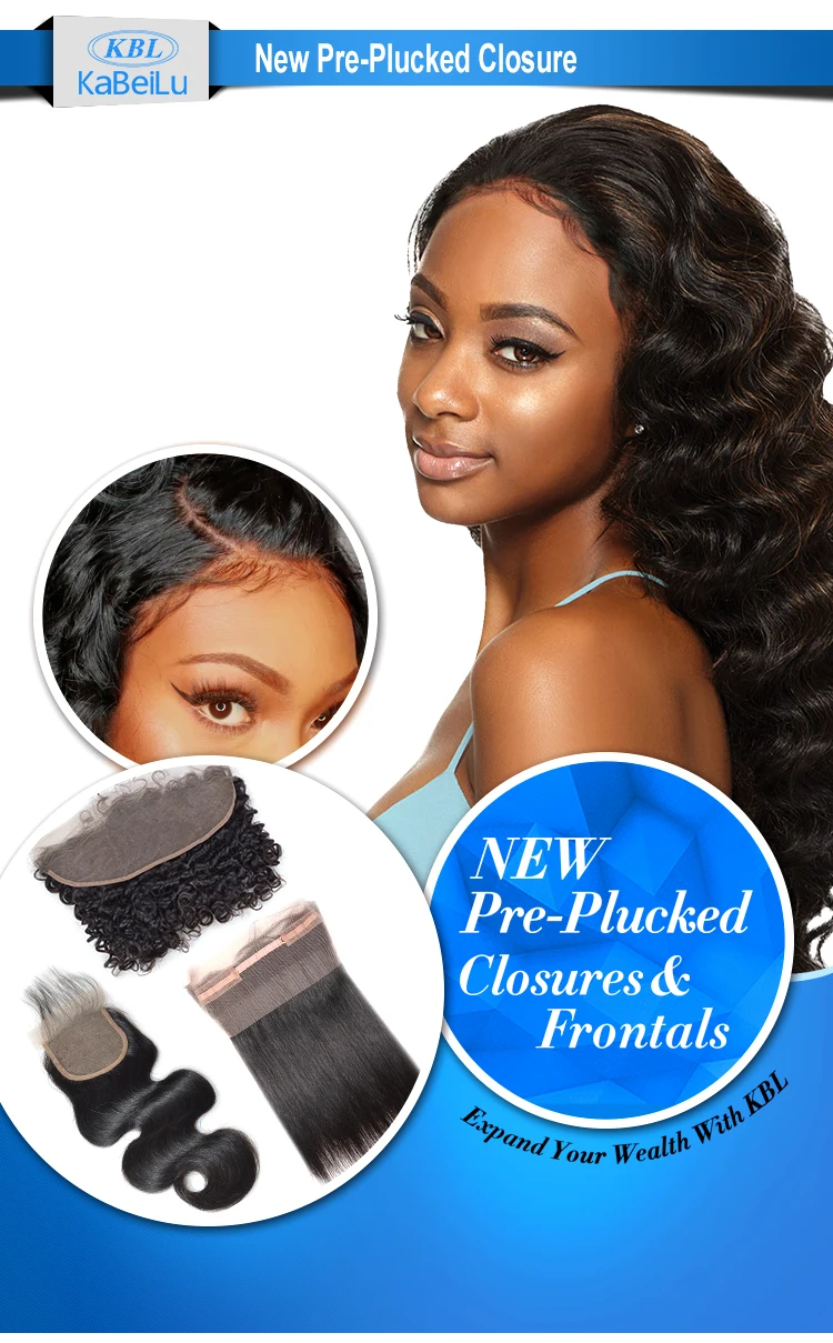 Loose Wave Closure Human Brazilian Hair Weave Frontal Closures