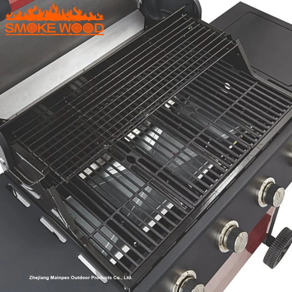 4 Burner Balcony Steel Designs Garden Indoor Gas Bbq Grill Buy