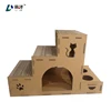 Cat toy corrugated scratcher furniture board cat paper claws tree house