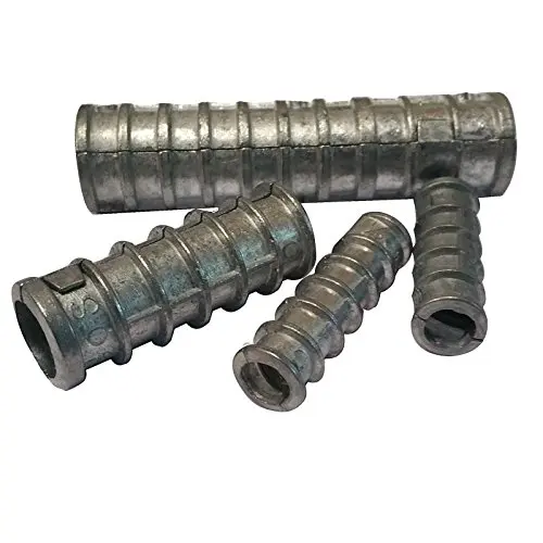 3//8 x 1 3//4 Lag Screw Expansion Shield Short Zinc Alloy Pk 25