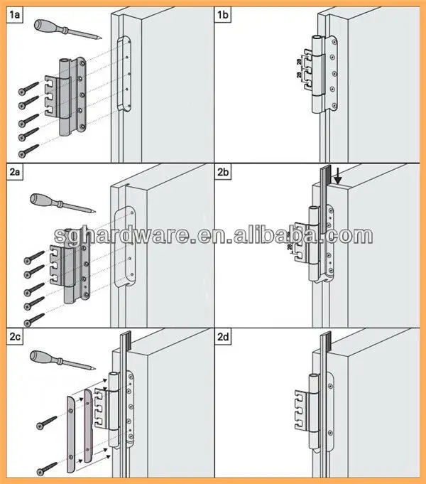 180 Degree Ss Heavy Duty 3d Adjustable Fire Rated Door Hinges Buy