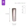 New Launch rose gold private brand name cosmetic packaging lipstick