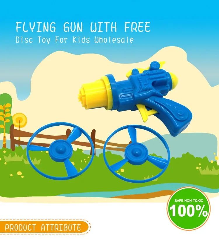 Plastic Flying Disc Toy Shooter Gun For Kids Buy Flying Disc Toy,Disc
