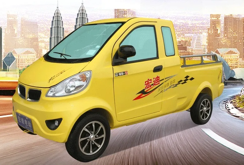 Chinese Good Quality 2 Seats Mini Electric Pickup Truck For Sale - Buy ...