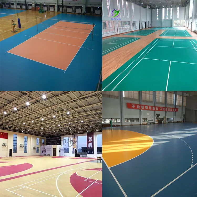Suelo Deportivo De Cancha De Voleibol Portátil Para Exteriores - Buy