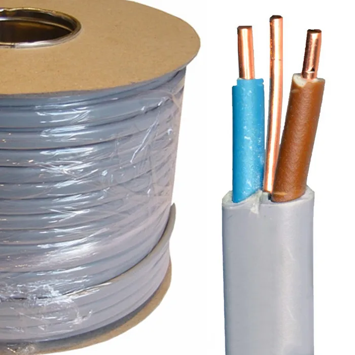 1.0mm 1.5mm 2.5mm Twin & Earth Mains Power Cable Flat Grey Buy Twin