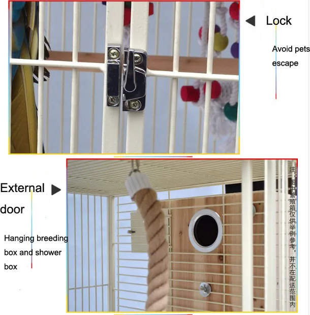 Vogelschalen Edelstahl 2in1 - Spritzsicher Für Papageien & Sittiche