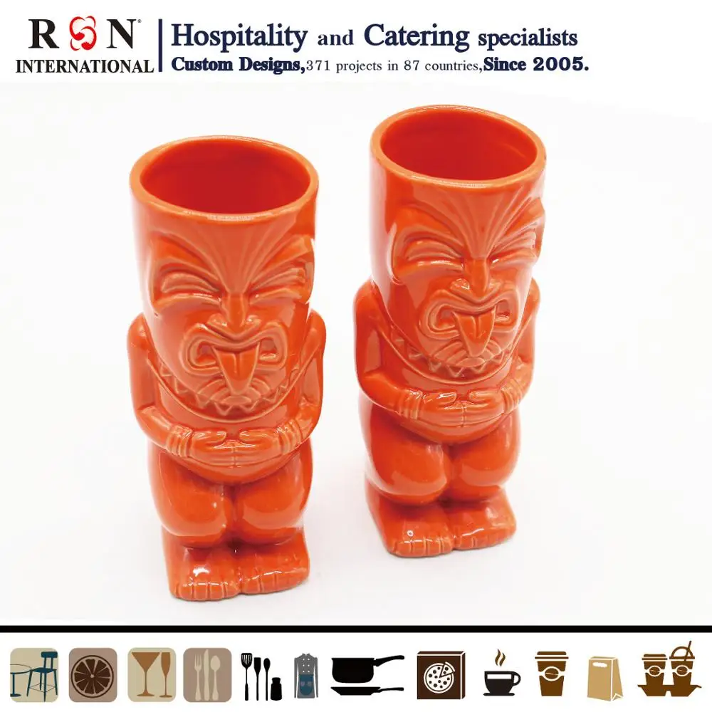 Unique Hawaiian Luau Party Custom Ceramic Tiki Mugs Buy China
