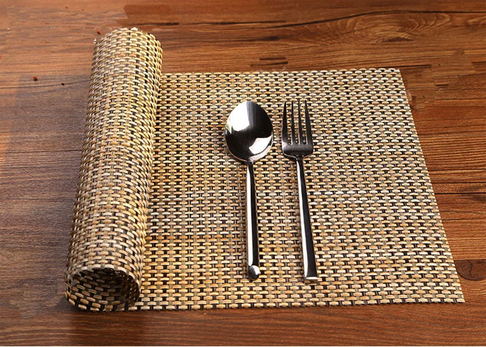 Znz Sgs Certification Custom Design Hotel Plastic Placemats Table Mats