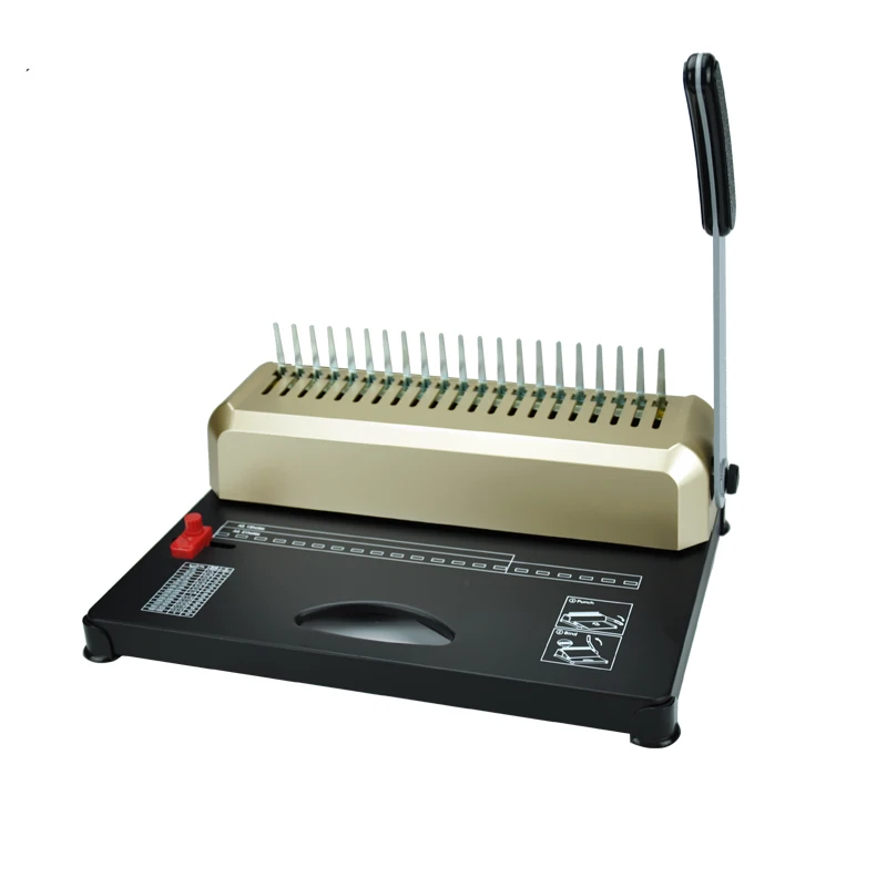 Steel A4 Book Plastic Comb Punch Binder Buy Comb Punch