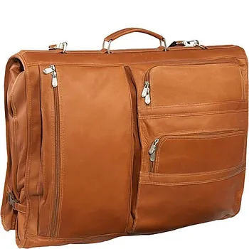 New Arrive Executive Design Leather Suit Cover Bag With Custom New Arrive Executive Design Leather Suit Cover Bag With Custom Garment Bags