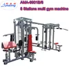 Gym Use Commercial Fitness Equipment 8-Multi Station/Cablecross with 8 groups stacks