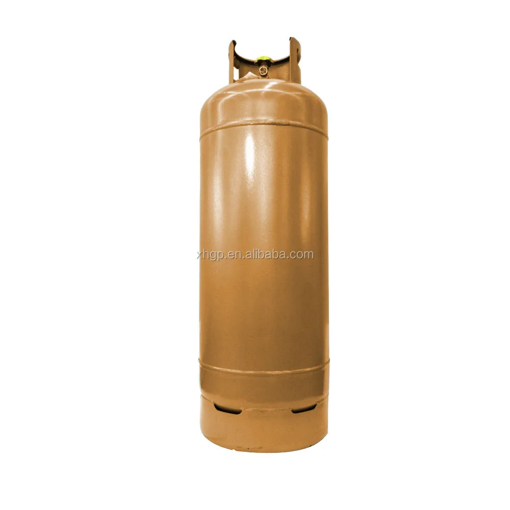 Refillable Empty 50kg Lpg Gas Cylinder Bottles Lager Capacity Steel Gas