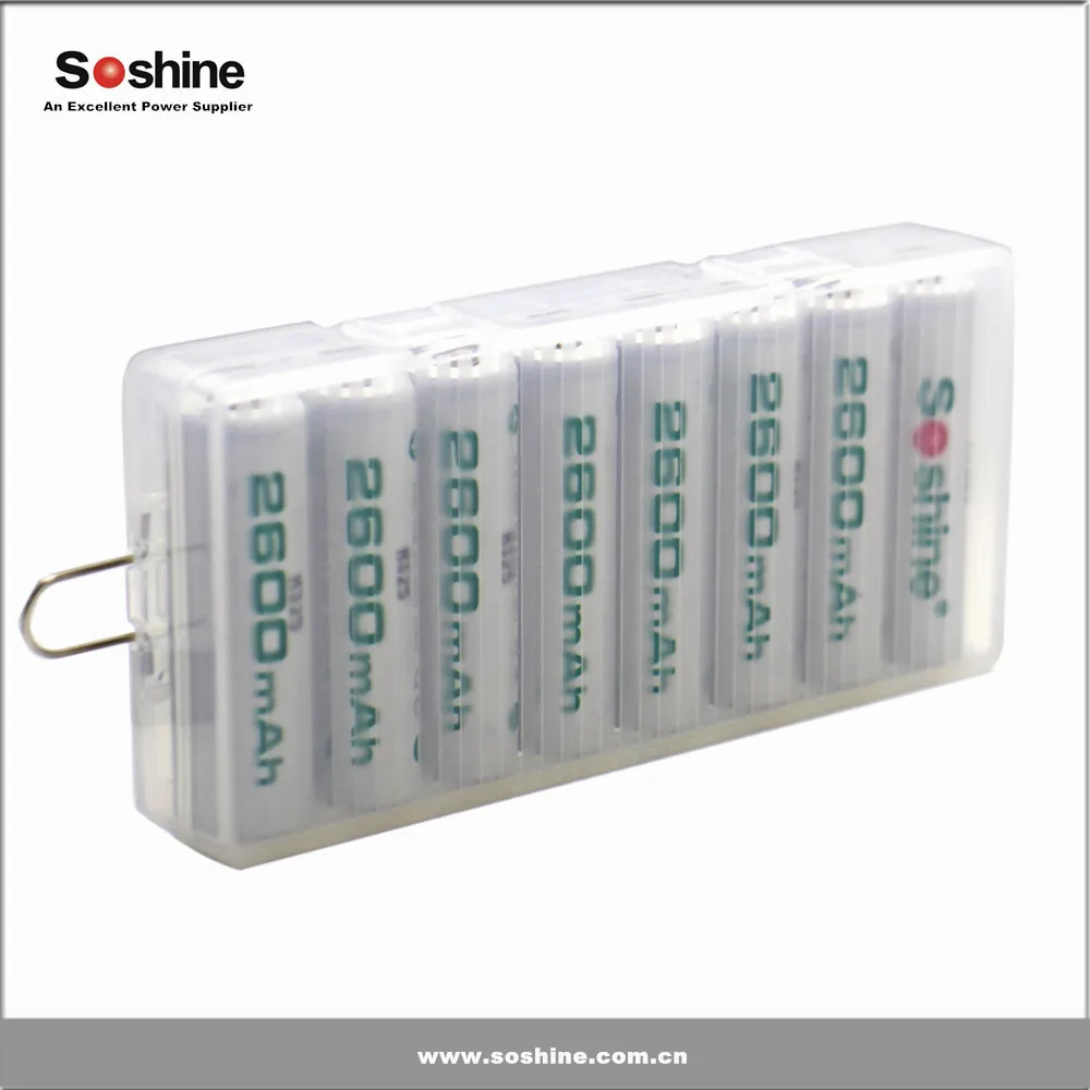 2015 Soshine New Plastic Battery Case Waterproof Aa Battery Case For 1 8 Pcs Aa Batteries Buy 3204