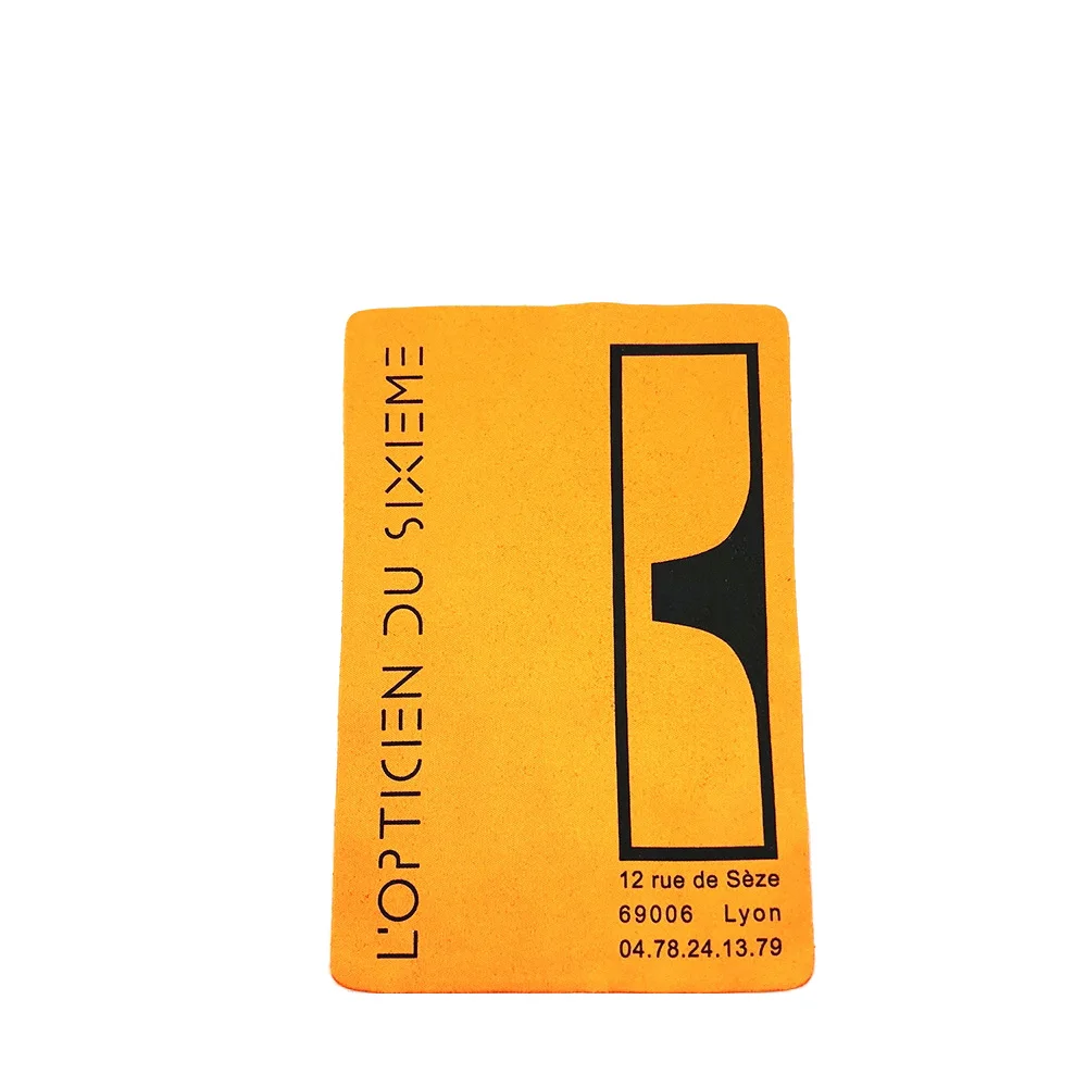 Cheap Custom Color Logo Silk Screen Printing Jewelry Microfiber Cleaning Cloth In Bulk