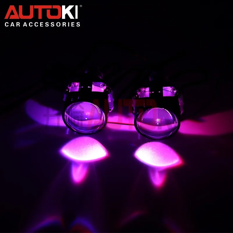 Autoki Rgb Color Changing Demon Eye 5w Led Devil Eye For H1 Mini Bi