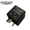 Electronic Flasher 3-Pin CF13 & CF14 LED Flasher Relay For Turn Signal Lights Hyper Blink Flash Fix