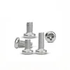 Factory direct galvanized pan cross recessed head machine screw GB818