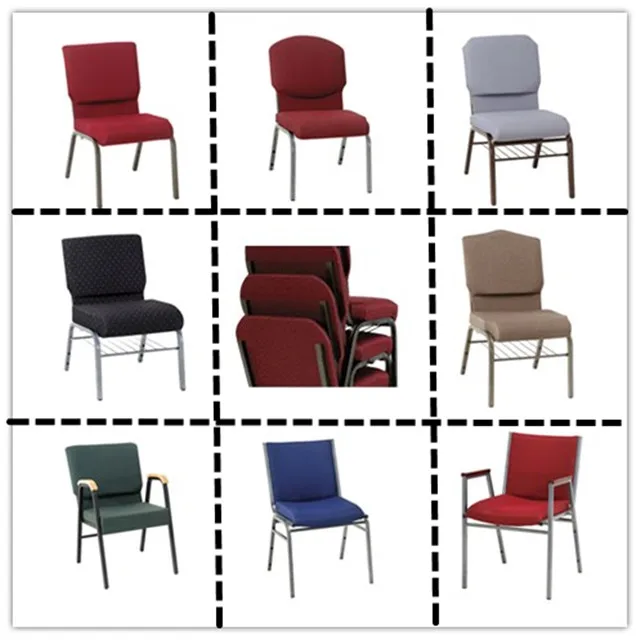 Wholesale Church Pew Chairs Theater Furniture Hot Sell Item Stacking