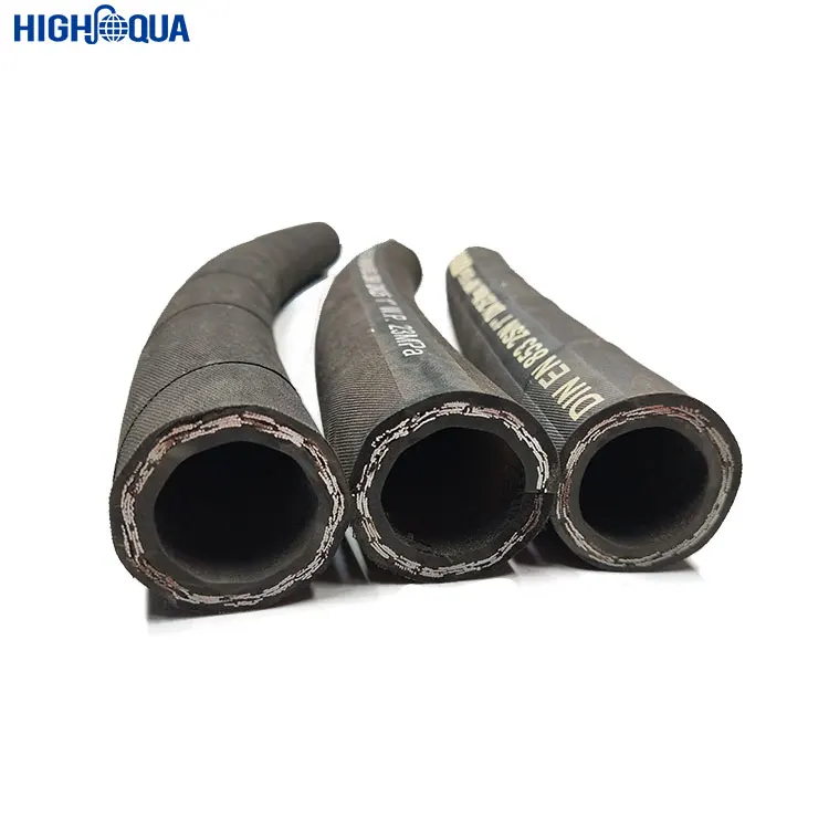 2 Inches High Pressure 6000psi Oil Resistant Robust Hydraulic Hose