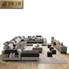 Simple Modern Living Room Sofa U Shape Sectional Sofa Fabric Sofa