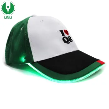 running hat with lights
