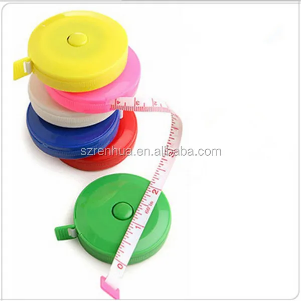 60inch Retractable Tape Measure Keychain Ruler Tape for Dieting Tailor` 