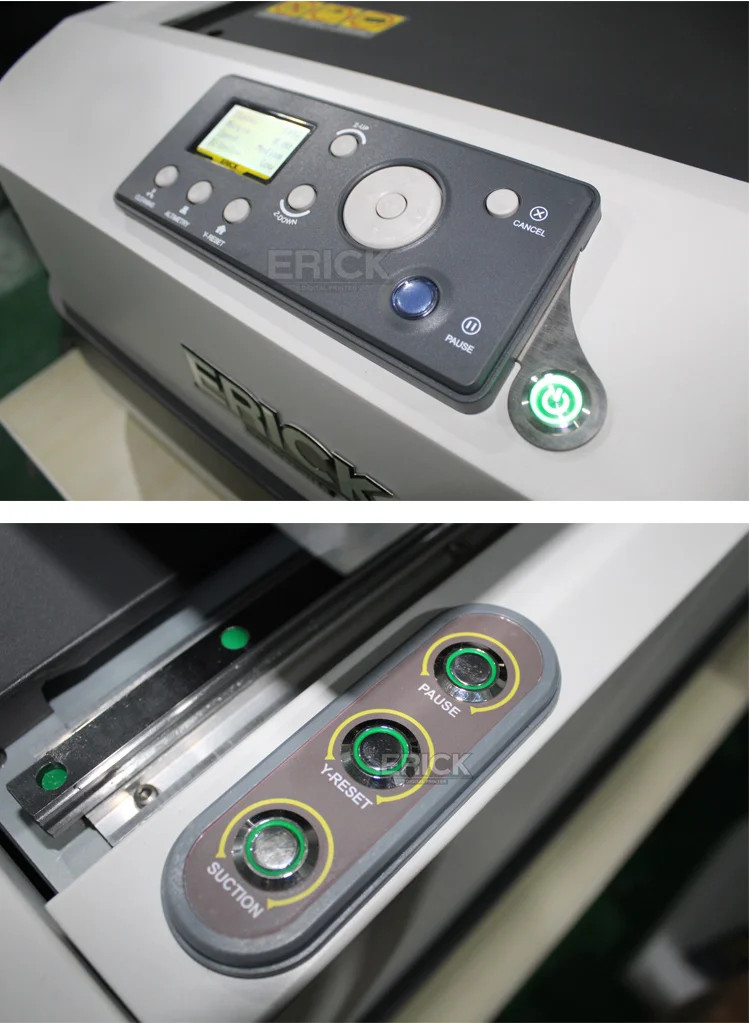 Erick 6090 6 Color Inkjet Printer Uv Printing Machine - Buy 6090 6 Color  Inkjet Printer,Inkjet Printer,Uv Printing Machine Product on Alibaba.com