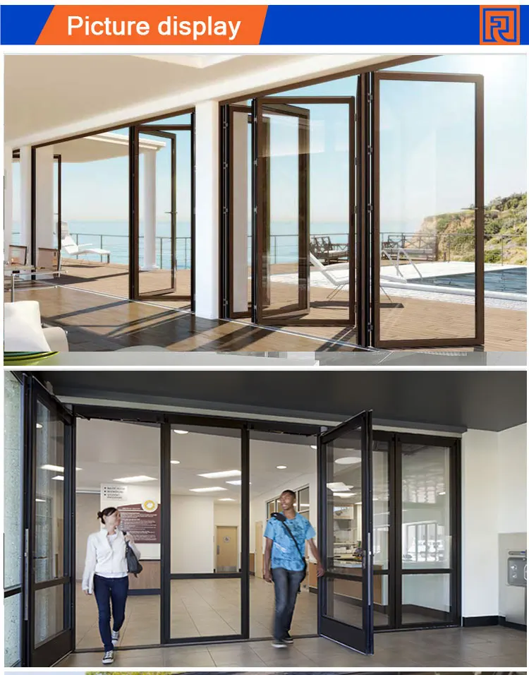 Puerta Plegable Estándar Nacional Australiano,Aleación De Aluminio