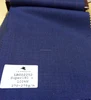 Plain deep blue 100% wool fabric mens suit