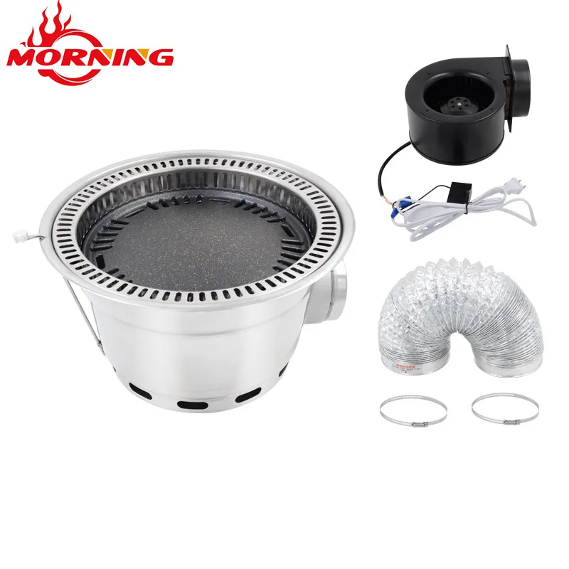Commercial Barbecue Restaurant Equipment Korean Bbq Grill Equipment