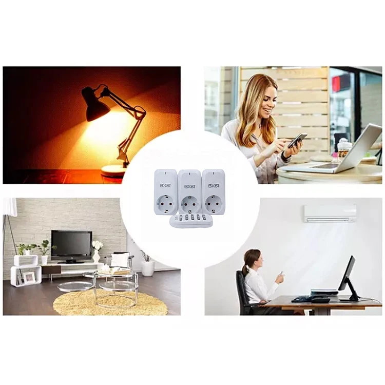 BX-RF-01-G New Arrival Wifi Remote Control, White Remote Control Plug Switch
