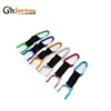 Custom Logo Aluminum Bottle Buckle Hook with Carabiner, Carabiner Bottle Hook Holder
