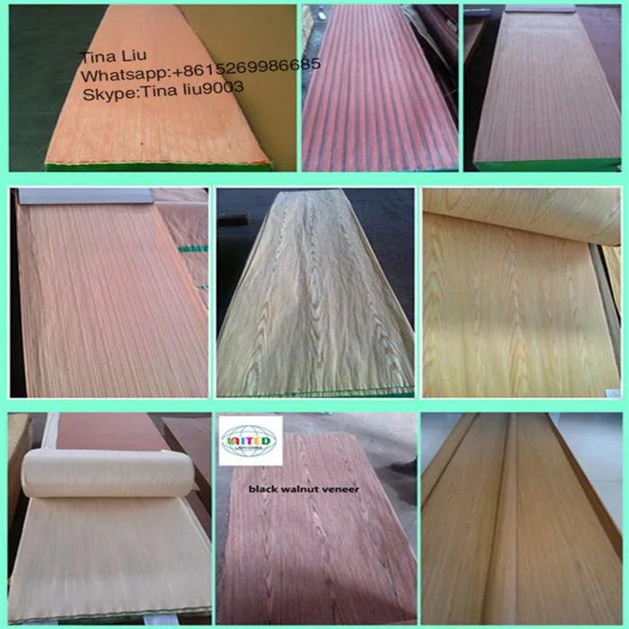 Engineered White Oak veneer/Engineered wood veneer for making kitchen cabinet door