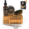 OEM ODM Beard Care Smooth Beard Comb And Brush Best Beard Set
