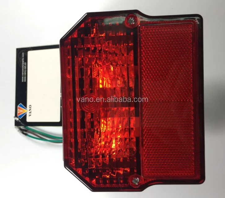 Energy saving motorcycle Simson halogen tail lamp
