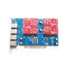 4 Port Analog Card with 4 FXO Ports Supports FreePbx Issabel Asterisk PCI Card TDM410P