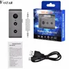Bluetooth 4.2 Receiver with 3.5mm Audio Cable Paired with 2 Phones Bluetooth Audio Receiver For Car