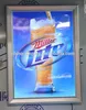 Aluminum snap frame led display advertising bus stop light box
