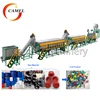 Waste plastic bottle recycling machine / pp pe hdpe flakes washing recycling line