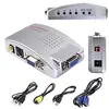 Hot Selling Computer Laptop PC VGA to AV RCA S-Video Adapter