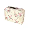 colorful printed paper cardboard suitcases with handle