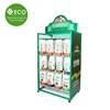 High Quality Four Tiers Potato Chips Metal Display Rack For Shopping Mall Promotion