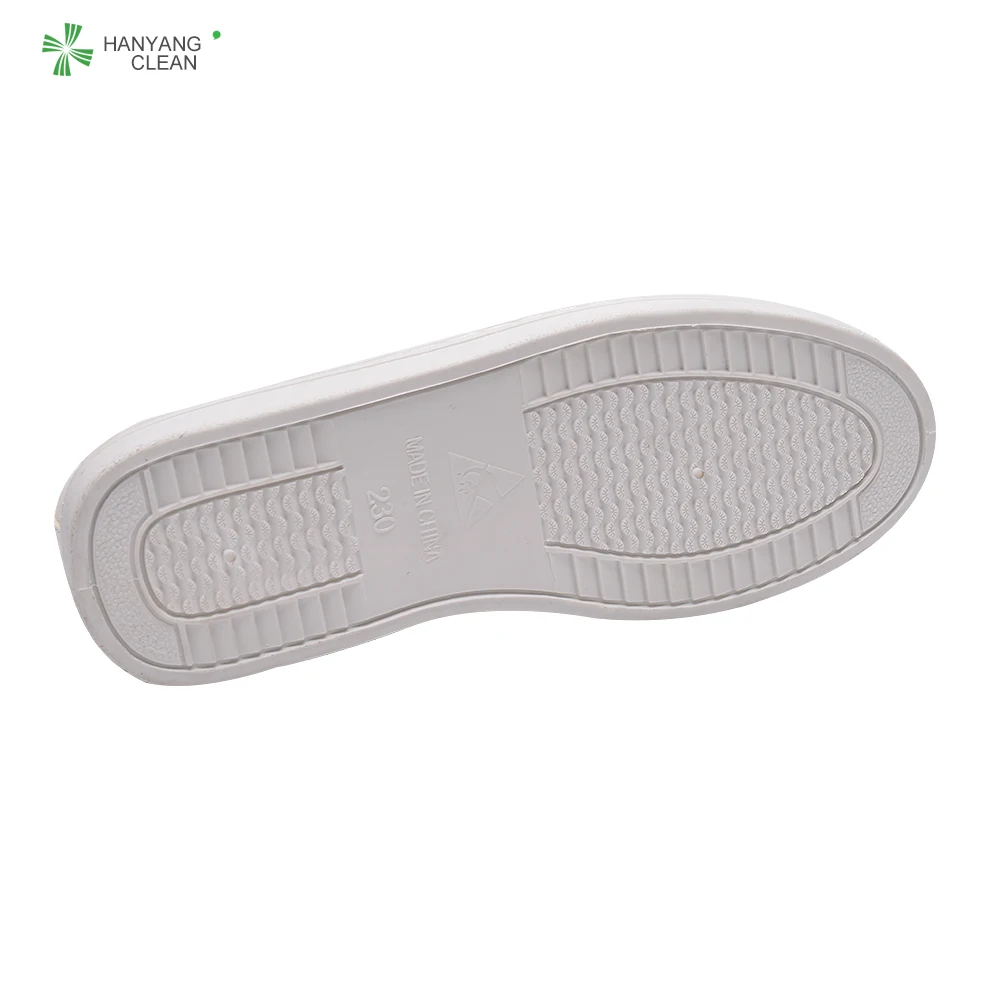 
Cleanroom PVC Sole anti-slip White esd anti-static mesh shoes 