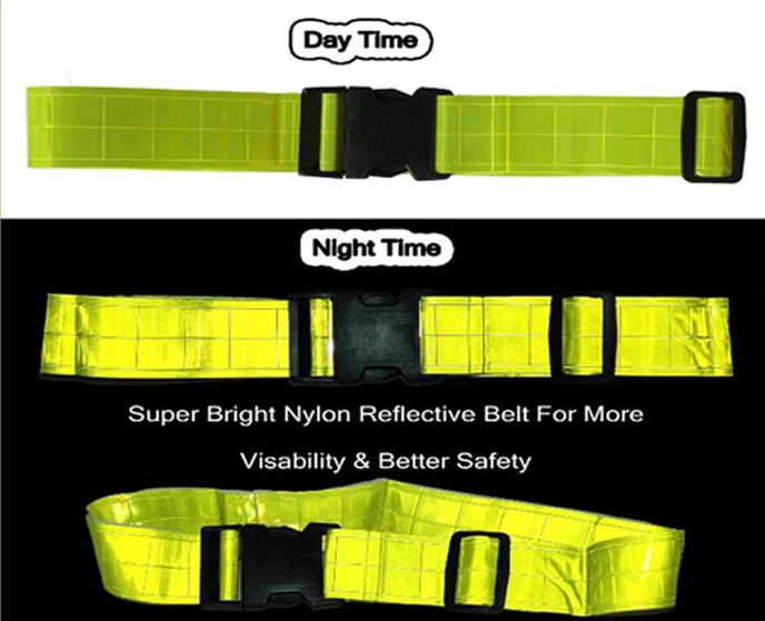 Be Seen Be Visible Reflective Belthigh Visibility Reflective Belt ...